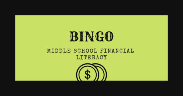 Financial Literacy Bingo