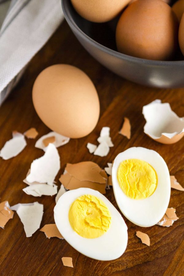Perfectly Cooked and Peeled Hard Boiled Eggs - An Egg Experiment - Crafty  Cooking Mama