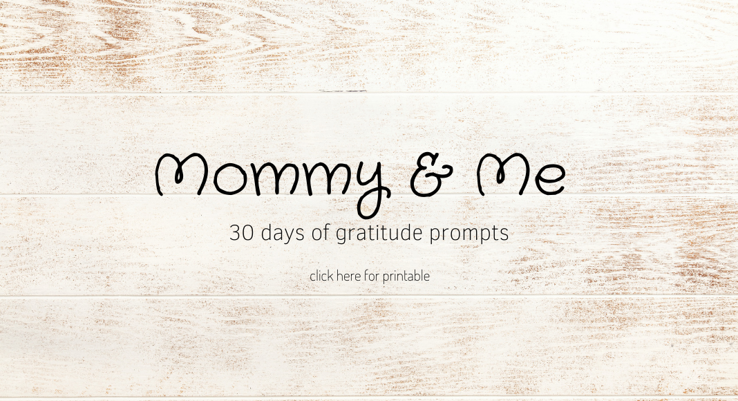 Gratitude journal and prompts