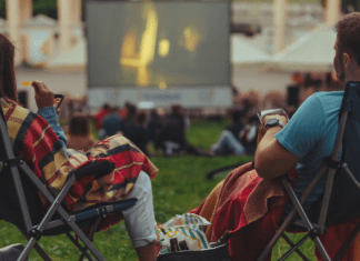 fall outdoor movies in Omaha